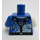 LEGO Azul Digi Jay Minifigura Torso (973 / 76382)