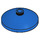 LEGO Blauw Dish 3 x 3 (35268 / 43898)