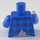 LEGO Bleu Donald Canard Minifigurine Torse (973 / 76382)