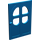 LEGO Blau Tür 2 x 6 x 7 mit Vier Panes (4072)