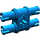 LEGO Blauw Dubbele Pin met Haakse Axlehole (32138 / 65098)