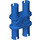 LEGO Blau Doppelt Stift mit Aufrecht Axlehole (32138 / 65098)