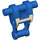 LEGO Blau Droid Torso mit Solide tan Insignia mit beigen Abzeichen (17170 / 42486)