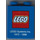 LEGO Blue Duplo Brick 1 x 2 x 2 with 25 Years Of Building Imaginations without Bottom Tube (4066)