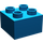 LEGO Blue Duplo Brick 2 x 2 (3437 / 89461)