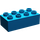 LEGO Blau Duplo Backstein 2 x 4 (3011 / 31459)
