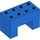LEGO Blue Duplo Brick 2 x 4 x 2 with 2 x 2 Cutout on Bottom (6394)