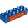 LEGO Blue Duplo Brick 2 x 6 with &#039;LEGO VILLE&#039; (2300 / 63157)