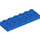 LEGO Blau Duplo Platte 2 x 6 (98233)