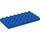 LEGO Bleu Duplo assiette 4 x 8 (4672 / 10199)