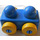 LEGO Blue Duplo Primo Chassis 1 x 2 x 1 (31008)