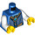 LEGO Blue Ewald gold armour no chi Torso (973 / 76382)