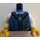 LEGO Bleu Ewald gold armour no chi Torse (973 / 76382)