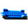 LEGO Blue Fabuland Car Chassis 14 x 6 Old (with Hitch)