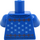 LEGO Blue Finn - Christmas Sweater Minifig Torso (973 / 76382)
