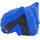 LEGO Bleu Cheveux avec séparation centrale et Noir Streaks avec Pointed Oreilles (103757)