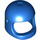 LEGO Blauw Helm met Dik Chin Strap (50665)