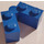 LEGO Blue Hinge Brick 1 x 4 Assembly