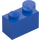 LEGO Blue Hinge Brick 1 x 4 Top (3830 / 65122)