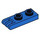 LEGO Blue Hinge Plate 1 x 2 with 3 fingers and Hollow Studs (4275)