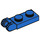 LEGO Bleu Charnière assiette 1 x 2 avec Verrouillage Les doigts avec rainure (44302)