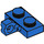 LEGO Bleu Charnière assiette 1 x 2 avec Verticale Verrouillage Stub avec rainure inférieure (44567 / 49716)