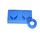 LEGO Blue Hinge Plate 1 x 4 Base (2429)