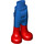 LEGO Blue Hip with Pants with Red Boots