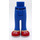 LEGO Blau Hüfte mit Pants mit rot shoes und Weiß Laces (35642)