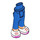 LEGO Azul Cadera con Pants con Blanco y Rosa shoes (35642)