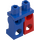 LEGO Blue Hips with Blue Left Leg and Red Right Leg (3815 / 73200)