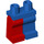 LEGO Blue Hips with Blue Left Leg and Red Right Leg (3815 / 73200)