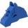 LEGO Blue Horse Battle Helmet (Angular) (44557 / 48492)