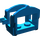 LEGO Blue Horse Saddle with One Clip (4491)