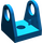 LEGO Blauw Slang Reel 2 x 2 Houder (2584 / 28457)