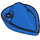 LEGO Blue Hunter&#039;s Hat with Blocked Feather Hole (3091 / 88489)