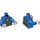 LEGO Bleu Ikaris Minifig Torse (973 / 76382)