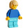 LEGO Blå IKEA BYGGLEK Minifigur