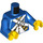 LEGO Blue Imperial Soldier Minifig Torso (973 / 76382)