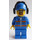 LEGO Bleu Veste avec Orange Rayures, Bleu Casquette avec Casque Audio et Safety Des lunettes de protection Minifigurine