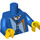 LEGO Blau Jay - Casual Minifigur Torso (973 / 88585)