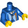 LEGO Blau Jay - Casual Minifigur Torso (973 / 88585)