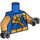 LEGO Blue Jay (Golden Ninja) Torso (973 / 76382)