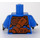 LEGO Blå Jay Minifigur Overkropp (973 / 76382)