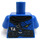 LEGO Blå Jay Minifig Torso (973 / 76382)