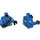 LEGO Blauw Jay Minifig Torso (973 / 76382)