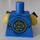 LEGO Blue Jay - sleeveless Minifig Torso (973 / 76382)