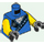 LEGO Blauw Jay Torso (973)