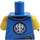 LEGO Blauw Jay Torso (973)