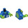 LEGO Blue Kapp&#039;n Minifig Torso (973 / 78568)
